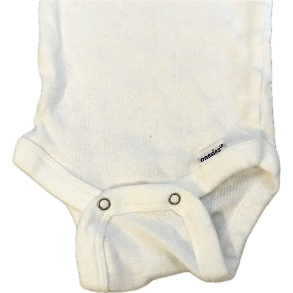 Lot 4 Vtg Baby Lovie Cuddle Blanket Carter White Copper Burp Cloth Gerber Onesie